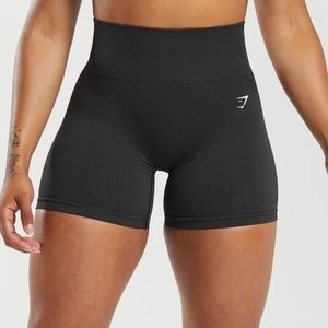 Gymshark Adapt Seamless Fleck Shorts Black/Smokey Grey